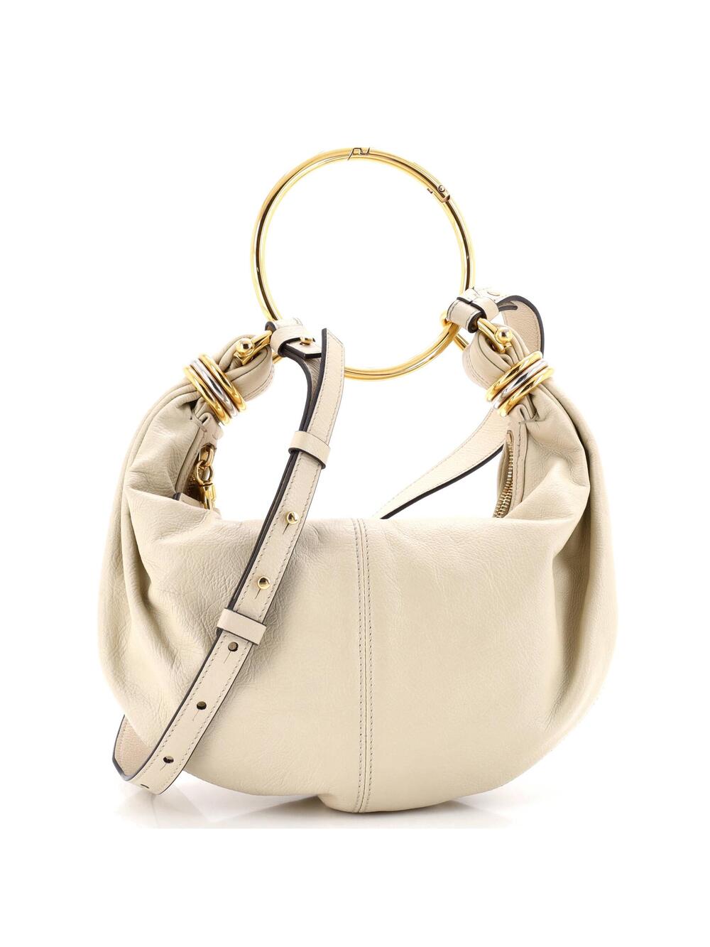 Chloe Bracelet Hobo Bag Leather Small #249055C17B